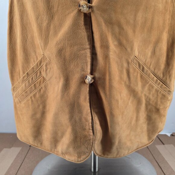 Willis & Geiger Outfitters Mens Vest Suede Leather Jacket Classic Western XL T - Picture 5 of 12